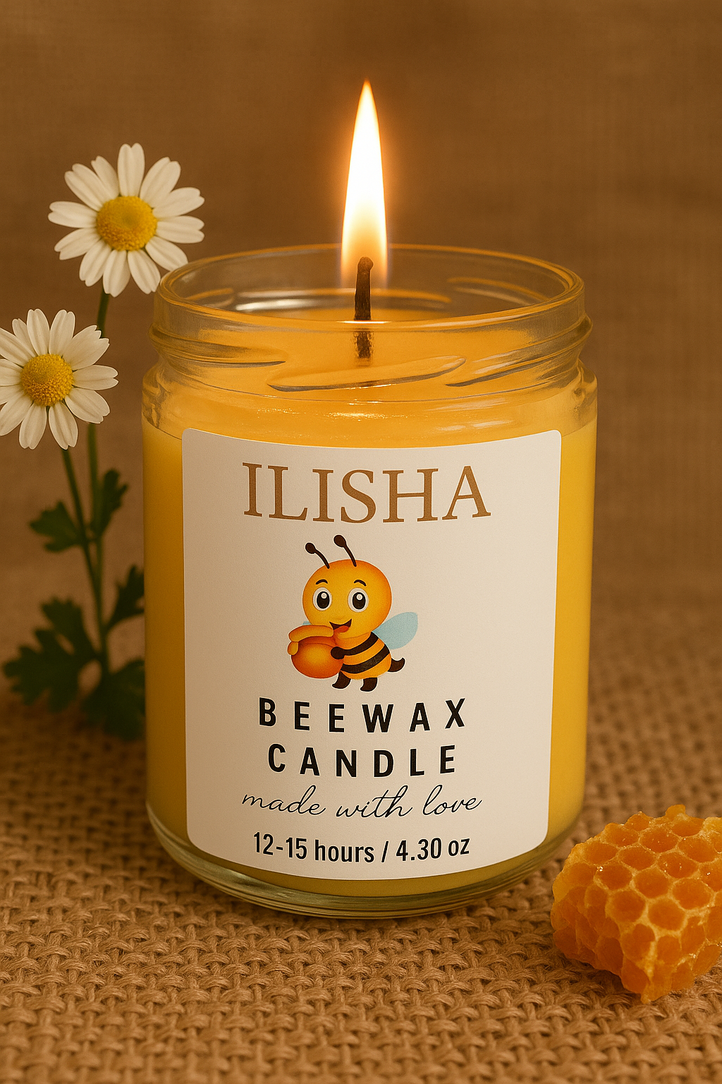 Bee Wax Candle - 122g