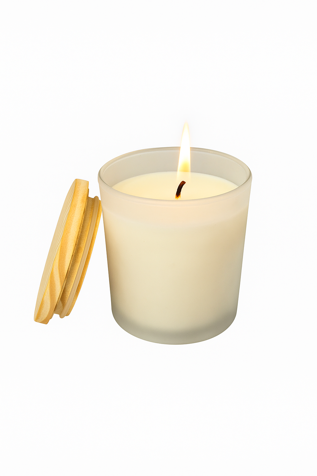 Soy Wax Candle - White Jar