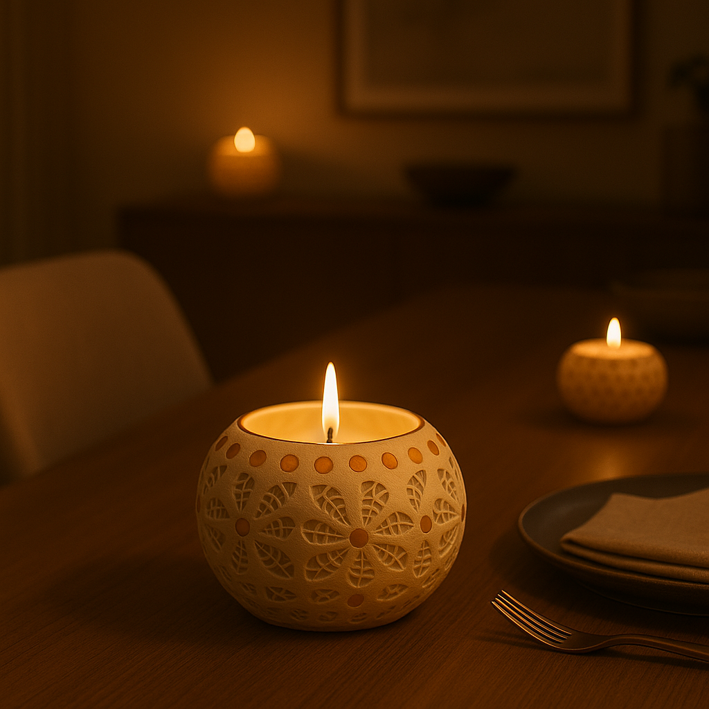 Ceramic Soy Wax Candle – 214g